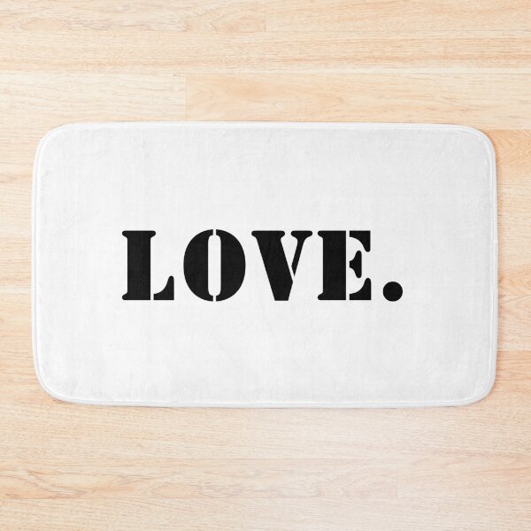 Item preview, Love Minimalist Aesthetic Bold Typography designed and sold by HYPNK.