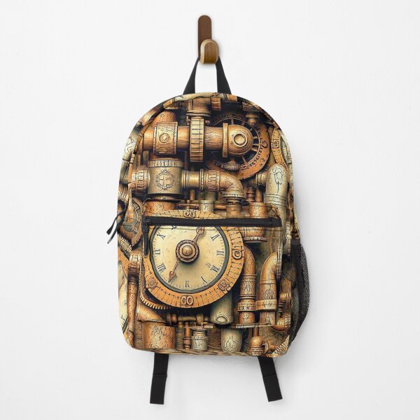 Item preview, Gears, Pipes, Steampunk Design designed and sold by Retro Art Factory.