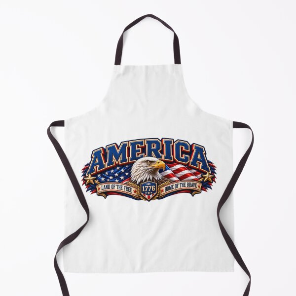 Item preview, America Land of the Free – Patriotic Eagle 1776 designed and sold by HO•Designs.