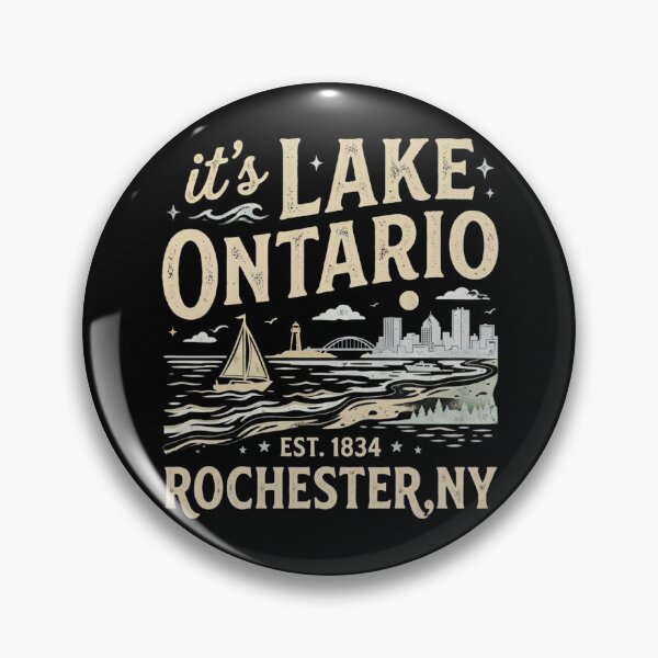 Item preview, It's Lake Ontario Rochester NY Est 1834 Vintage Sailboat Design designed and sold by 519xdesign.