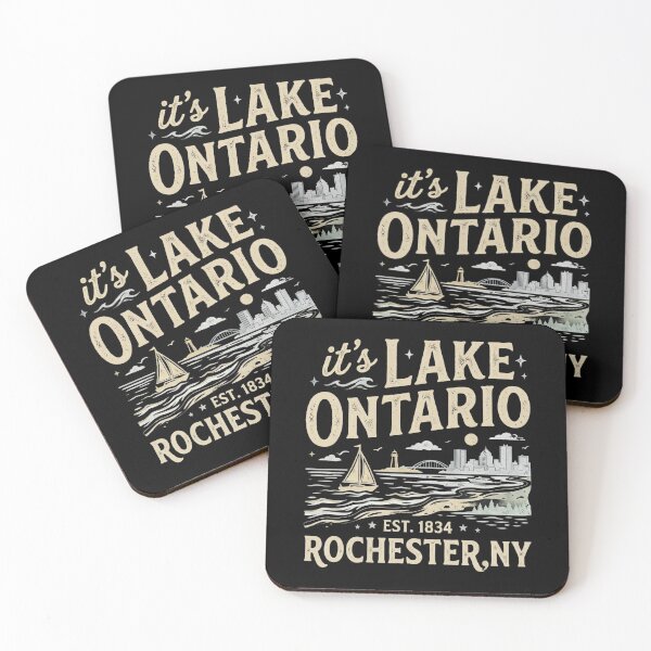 Item preview, It's Lake Ontario Rochester NY Est 1834 Vintage Sailboat Design designed and sold by 519xdesign.