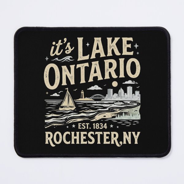 Item preview, It's Lake Ontario Rochester NY Est 1834 Vintage Sailboat Design designed and sold by 519xdesign.