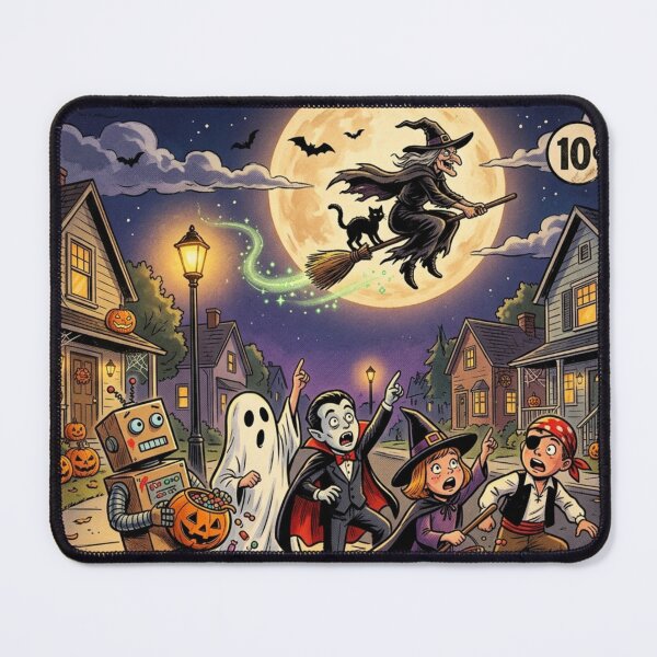 Item preview, Trick or Fright Halloween Vintage Comic designed and sold by JonelleTshirts.
