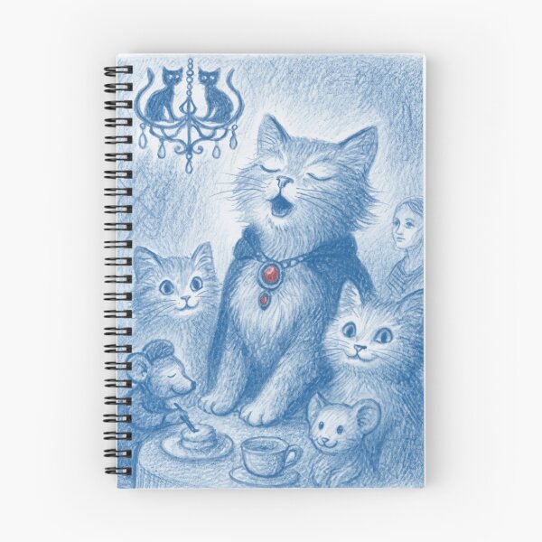 Item preview, Madame Bijou – Diva Cat Singing High C in the Paris Café - Fonulaseries designed and sold by Fonulaseries.