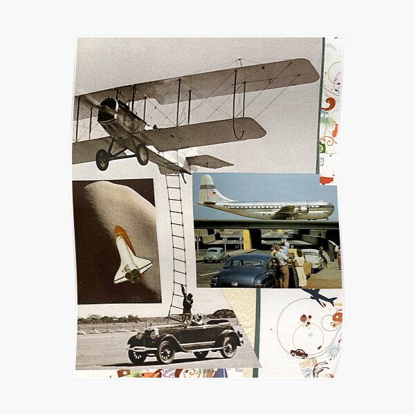 BRIEF HISTORY OF AVIATION Poster