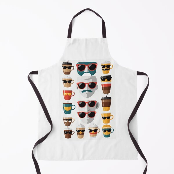 Item preview, Coffee Cup Character Cool Sunglasses Look – Coffee lover gift designed and sold by michallechowicz.