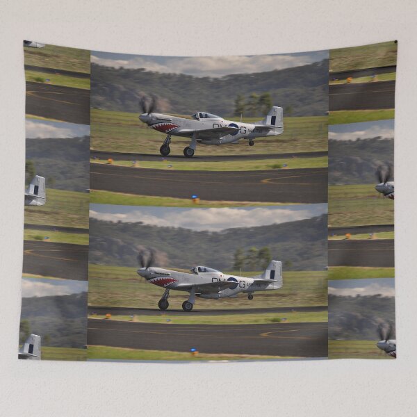 Item preview, Sharkmouth Mustang Take-off, Hunter Valley Airshow, Australia 20260328 designed and sold by muz2142.