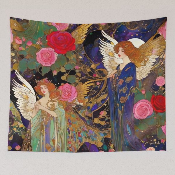 Item preview, Abstract Angel Art designed and sold by TheDarkWardrobe.