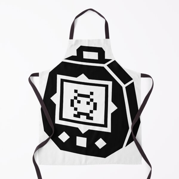 Item preview, Retro Handheld Game Console Geometric Black and White Design designed and sold by matybrak.