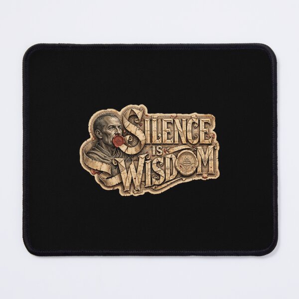 Item preview, Silence Is Wisdom, Wisdom Quote, Inspirational Saying, Ancient Wisdom, Silence Quote, Inner Peace, Mindfulness, Patience, Self Control, Thoughtful Living designed and sold by Typologystudios.