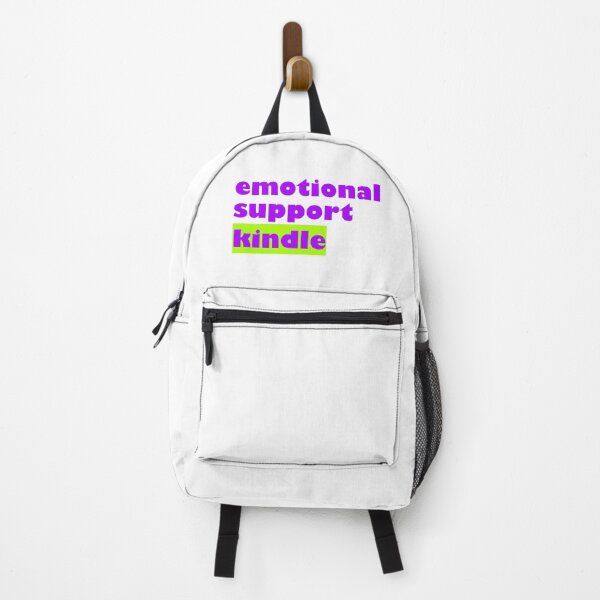 Item preview, emotional support kindle - purple and green sticker designed and sold by CHIRONDesignerwannabe.