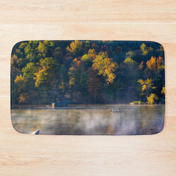 Item preview, Fishing in the morning fog designed and sold by Alla Gill.