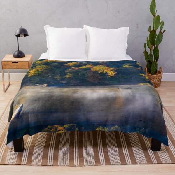 Item preview, Fishing in the morning fog designed and sold by Alla Gill.