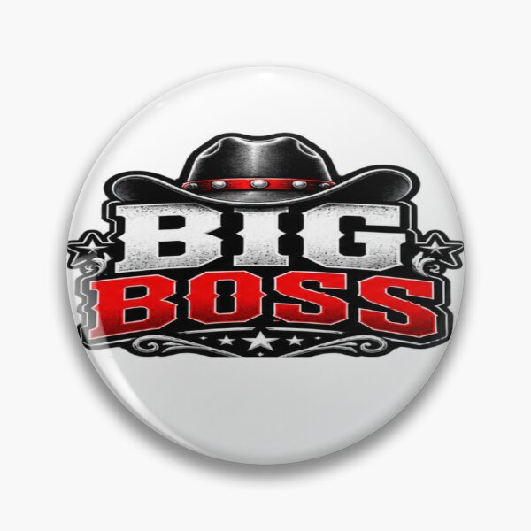 Item preview, BIG BOSS – Vintage Western Style Bold Lettering designed and sold by Nopidesign-.