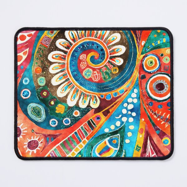 Item preview, Groovy Retro Psychedelic Pattern designed and sold by DEC02.