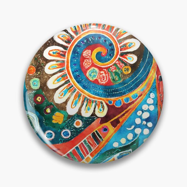 Item preview, Groovy Retro Psychedelic Pattern designed and sold by DEC02.