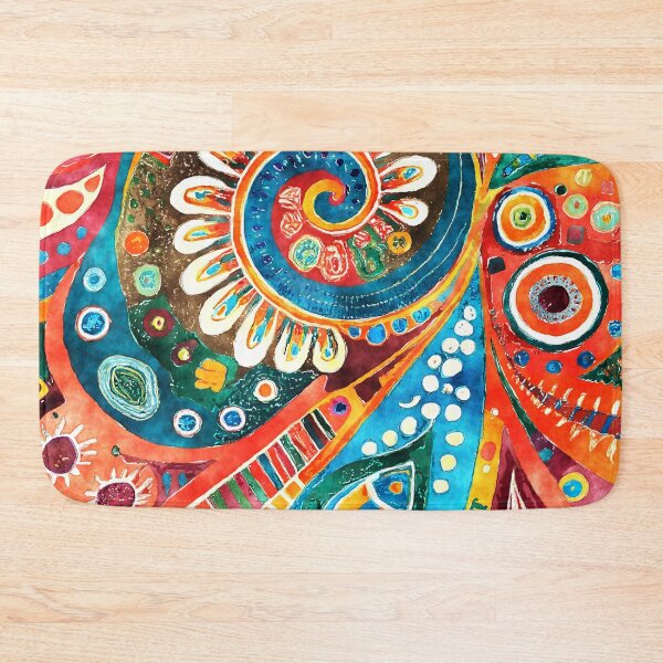 Item preview, Groovy Retro Psychedelic Pattern designed and sold by DEC02.