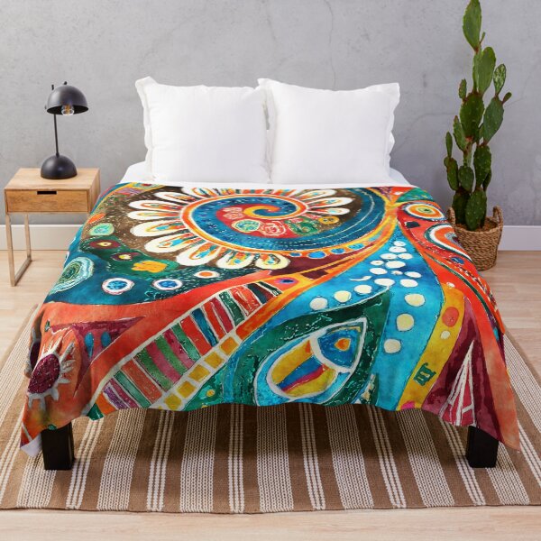 Item preview, Groovy Retro Psychedelic Pattern designed and sold by DEC02.
