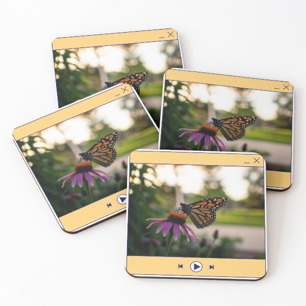 Item preview, Monarch Butterfly Retro Media Player designed and sold by shopzarani.