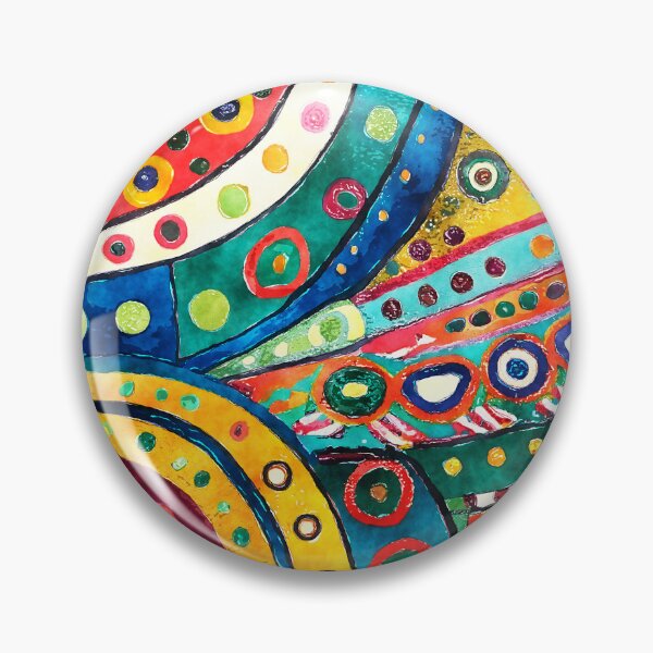 Item preview, Groovy 1960s Psychedelic Colorful Pattern designed and sold by DEC02.