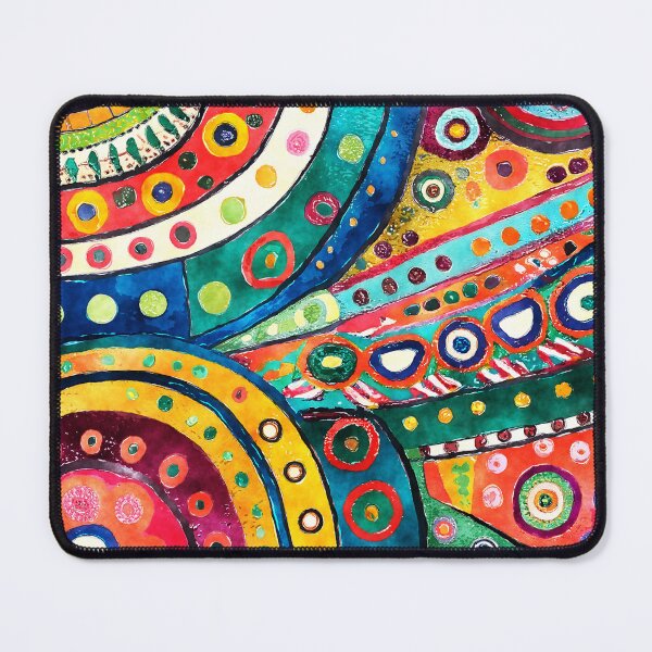 Item preview, Groovy 1960s Psychedelic Colorful Pattern designed and sold by DEC02.