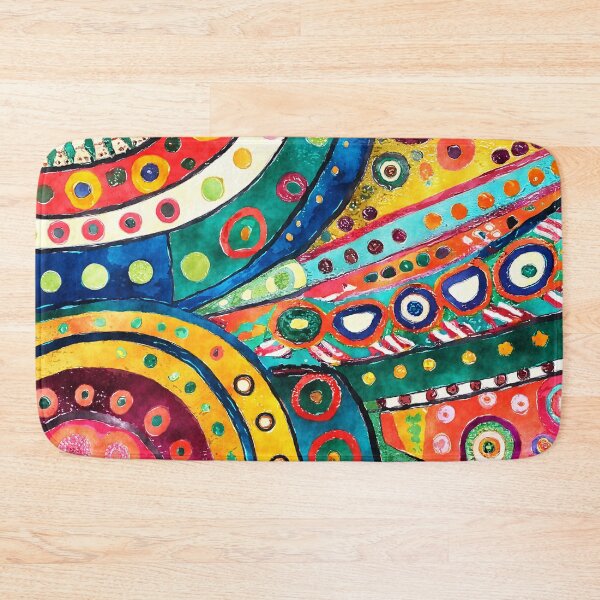 Item preview, Groovy 1960s Psychedelic Colorful Pattern designed and sold by DEC02.