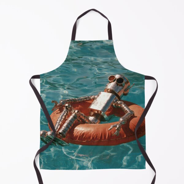 Item preview, Robot on Pool Float designed and sold by Elisabeth Lucas.