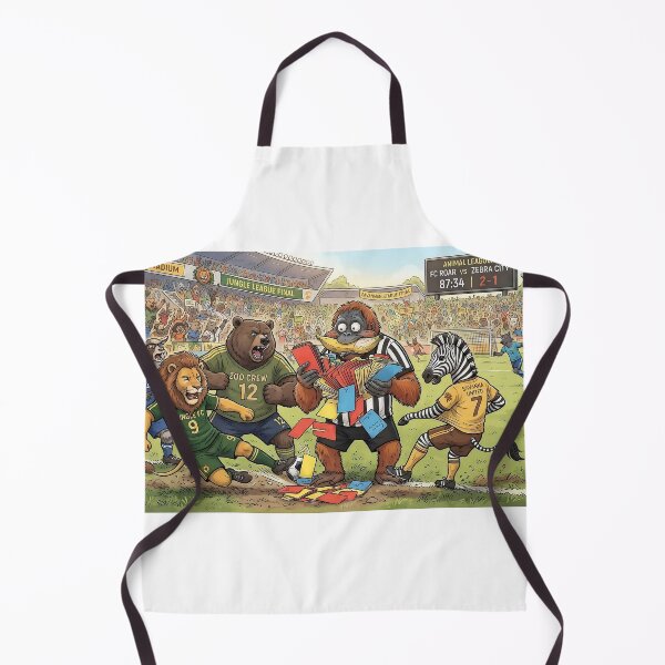 Item preview, Divertido meme de árbitro de fútbol, caricatura de animal, arte del fútbol designed and sold by AfresStudio.