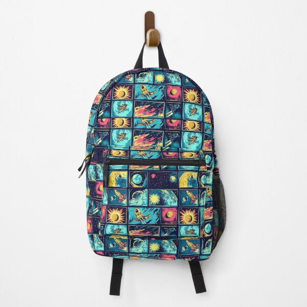 Item preview, Retro Space Adventure Sci-Fi Comic Pattern designed and sold by Szpaku desart .