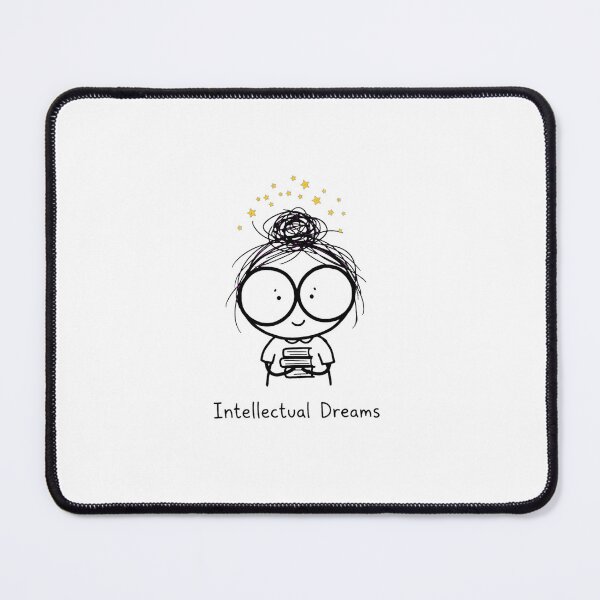 Item preview, Intellectual Dreams Funny Nerd Shirt - Cute Bookworm Character Study Aesthetic designed and sold by ismai6.