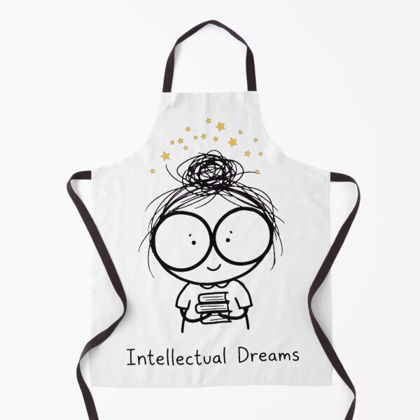 Item preview, Intellectual Dreams Funny Nerd Shirt - Cute Bookworm Character Study Aesthetic designed and sold by ismai6.