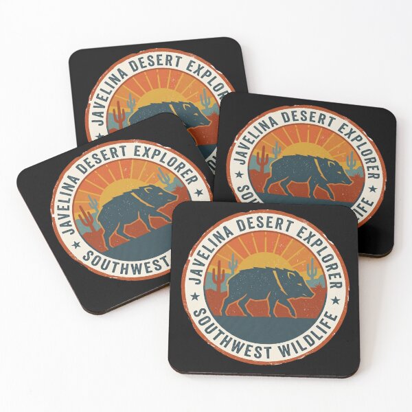 Item preview, Retro Javelina Desert Explorer Southwest Wildlife designed and sold by BeaBuzz.