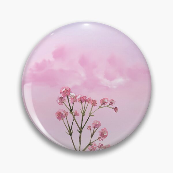 Item preview, Pink sky wildflower designed and sold by Zestypickles.