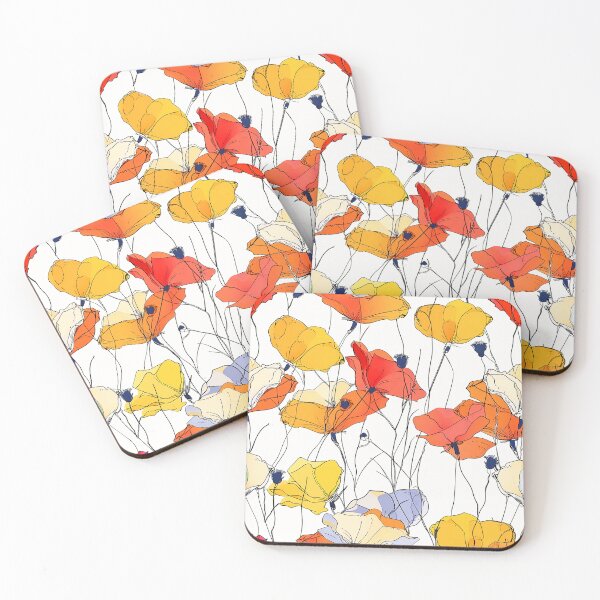 Item preview, Boho Style Flowers in Casually Sophisticated Summer Hues designed and sold by DEC02.