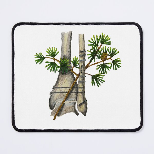 Item preview, ankle with pine tree designed and sold by JJPA-C.