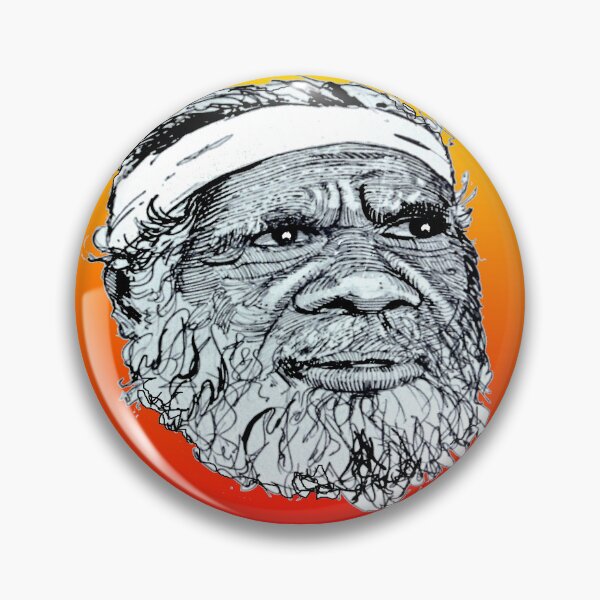 Item preview, Indigenous Australian Elder Portrait Art  designed and sold by Al Benge - NZ & Australian Art.