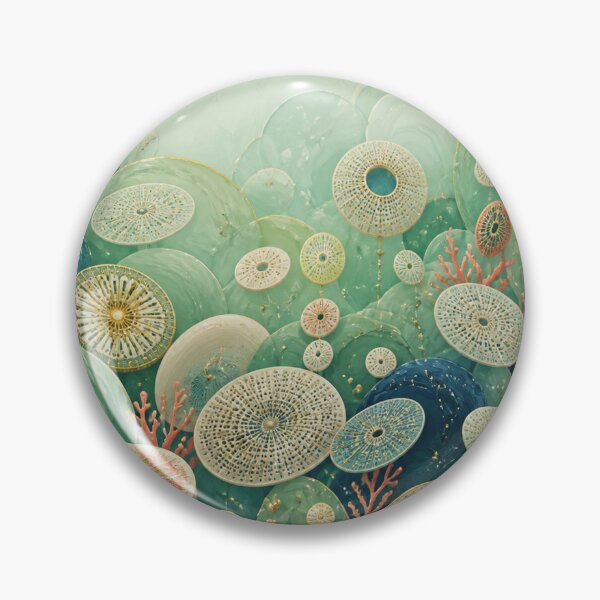 Item preview, Jade Diatom Buoyfields designed and sold by GraphycoPublish.