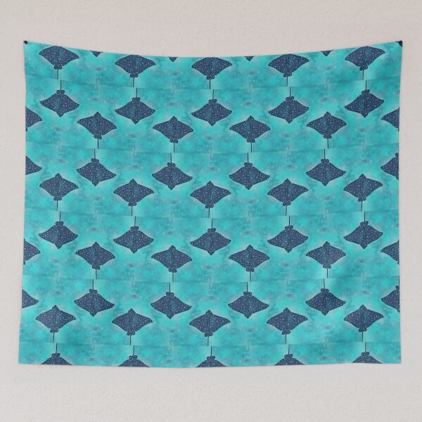 Item preview, Eagle ray pattern 2 designed and sold by Ana Gorozpe.