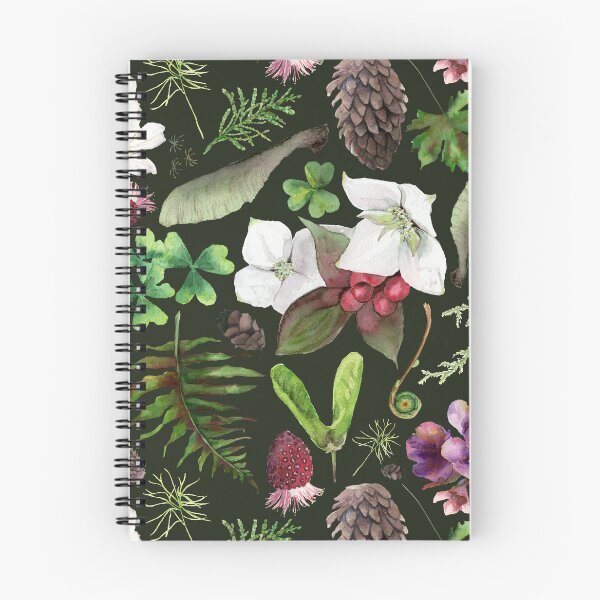 Item preview, Olympic National Park Rainforest Botanicals designed and sold by Jessica Heath.