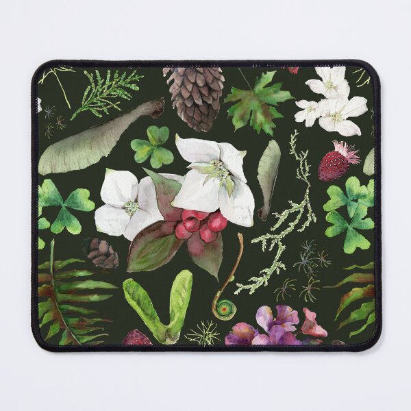 Item preview, Olympic National Park Rainforest Botanicals designed and sold by Jessica Heath.