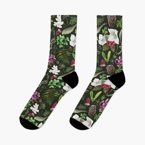 Item preview, Olympic National Park Rainforest Botanicals designed and sold by Jessica Heath.