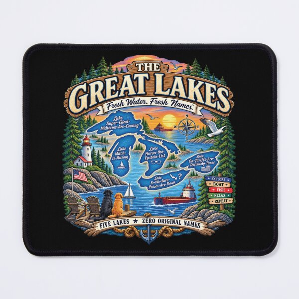 Item preview, The Great Lakes 2026 designed and sold by Staze2023.