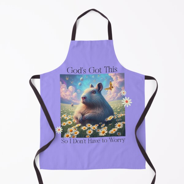 Item preview, God’s Got This So I Don’t Have to Worry – Trust God Capybara designed and sold by Sachie's Studio.