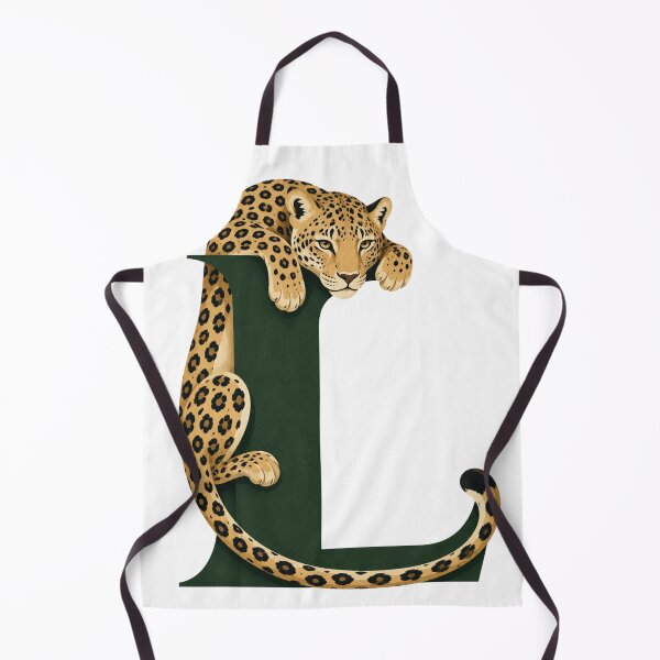 Item preview, Letter L Leopard Alphabet Art designed and sold by tmoca.