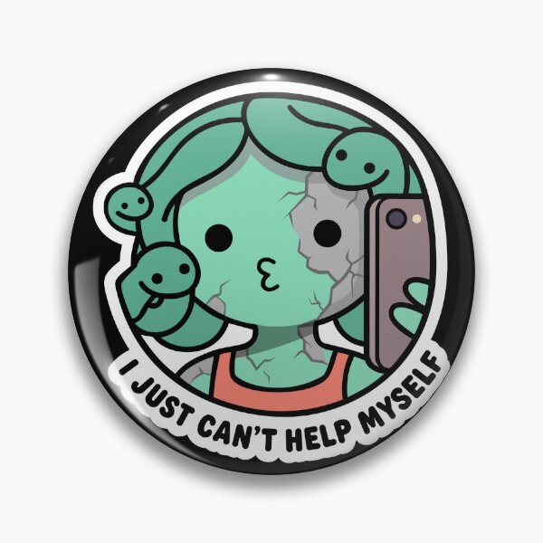 Artikelvorschau, Medusa-Selfie – Ich kann einfach nicht anders entworfen und verkauft von CLUB SODA KID DESIGNS.