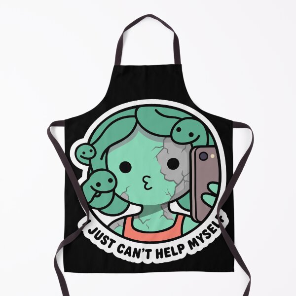 Item preview, Medusa Selfie - I Just Can’t Help Myself designed and sold by CLUB SODA KID DESIGNS.