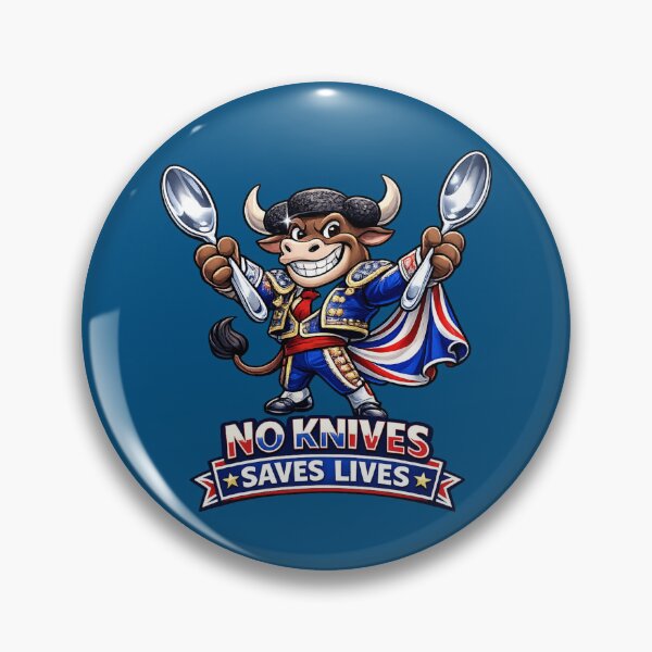 Item preview, No knives saves lives designed and sold by BigfeetLittlepaws.