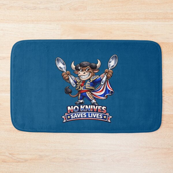 Item preview, No knives saves lives designed and sold by BigfeetLittlepaws.