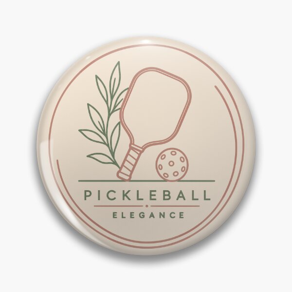 Item preview, Pickleball Elegance Minimalist Line Art - Womens Modern Sports Gift - Rose Gold Paddle Art designed and sold by BelievingCreate.