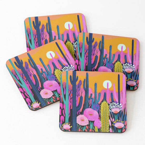 Item preview, Colorful Cactus Storybook Art In Vibrant Fantasy Colors designed and sold by DEC02.